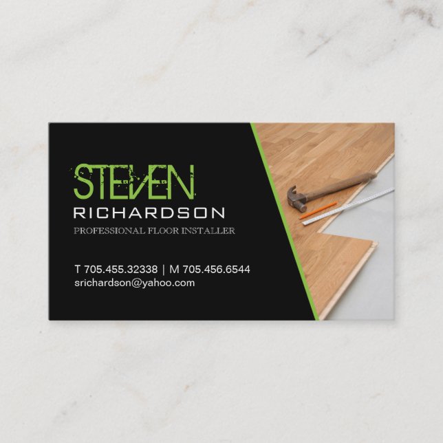 FLOORING BUSINESS CARD (Front)