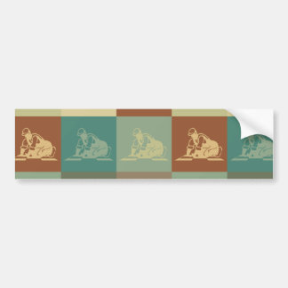 Flooring Pop Art Bumper Sticker