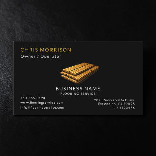 Flooring Service  Business Card