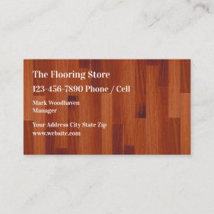 Flooring Services Business Cards