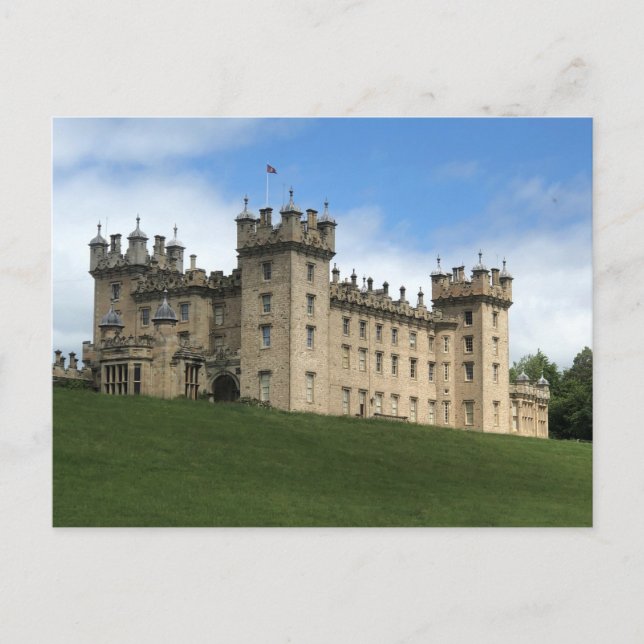 Floors Castle, Kelso, Scotland Postcard (Front)