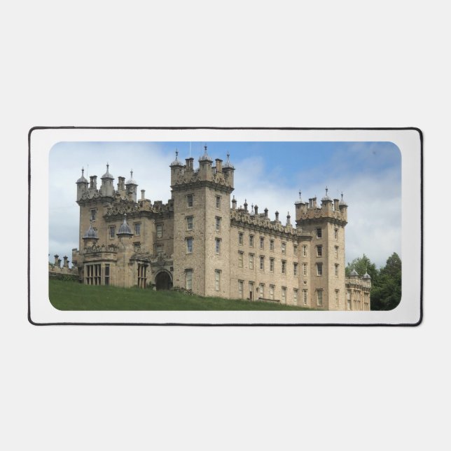 Floors Castle, Kelso, Scotland. Scottish Castle on Desk Mat (Front)