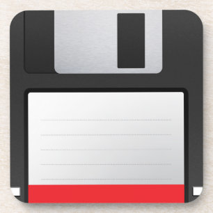 Floppy disc coasters