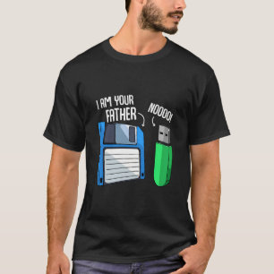 Floppy Disc Coder Computer Engineering Geek Nerd C T-Shirt