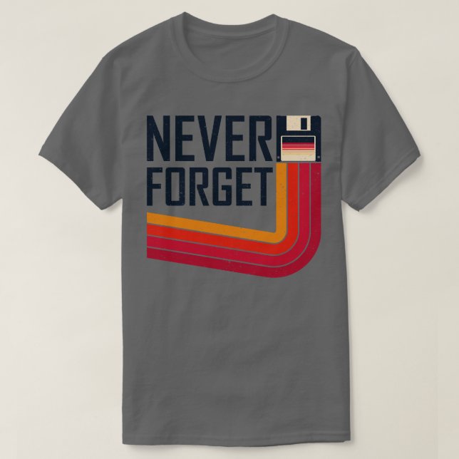 Floppy Disc For All T-Shirt (Design Front)