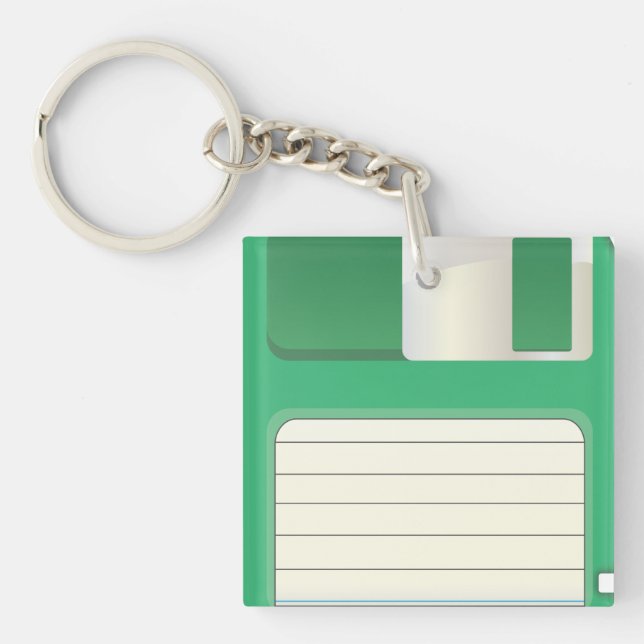Floppy Discs Key Ring (Front)