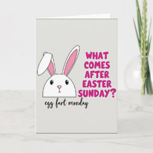 Floppy Ear Funny Bunny Card