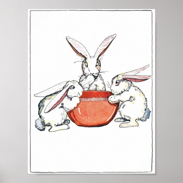 Flopsy, Mopsy and Cotton Tail Poster (Front)