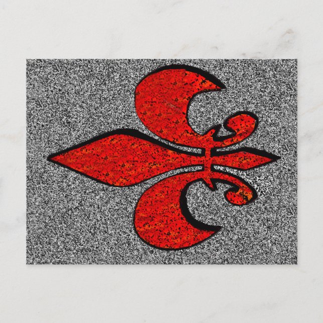 Flor De Lis Postcard (Front)