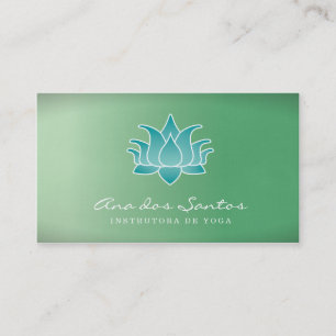 Flor de Lótus Cartão de Visita Business Card