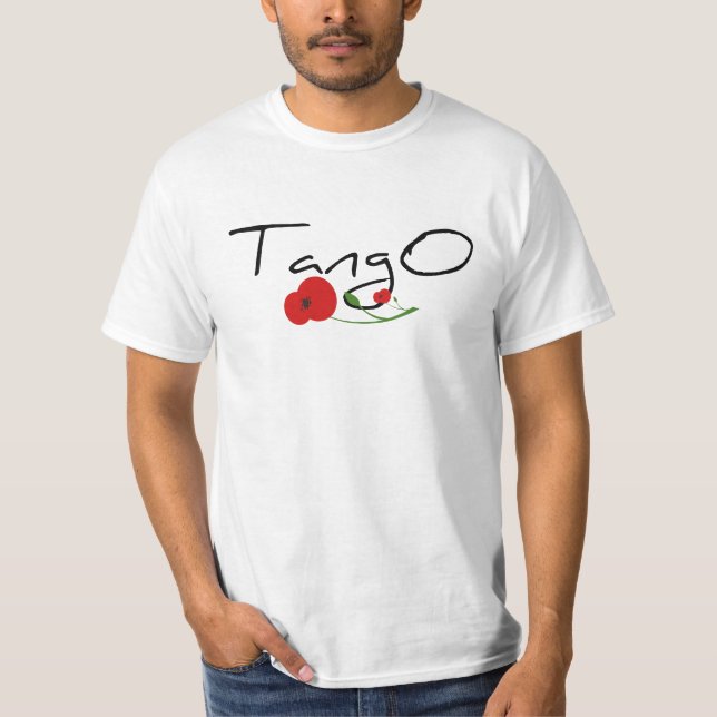 Flor de Tango T-Shirt (Front)