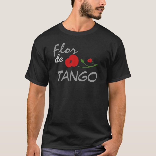 Flor de Tango T-Shirt (Front)