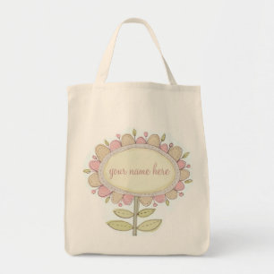 flora73..... personalise this tote with a name