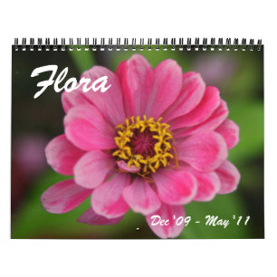 flora 18 month calendar