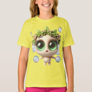  Flora and Soap Bubbles, Collection by Natasha Us  T-Shirt