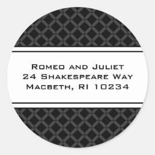 Flora Bee Address Label