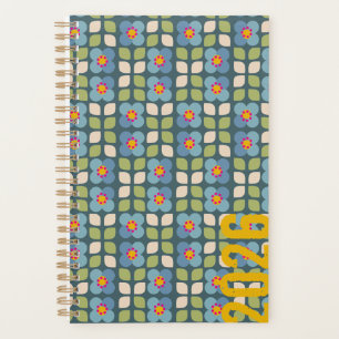 FLORA BLUSH - Botanical Pattern Planner