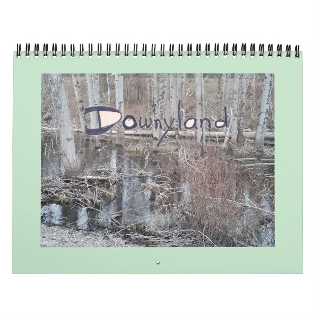 Flora & Fauna "Downyland" Neighbourhood Calendar (Cover)