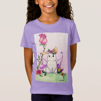 Flora from Bitsy Bunnies Lavender T-shirt