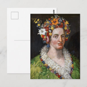Flora Giuseppe Arcimboldo Postcard