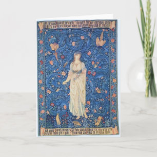 Flora Goddess of Flowers Card