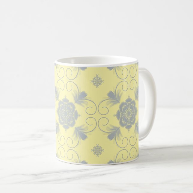 Flora Royale Ceramic Mug (Front Right)