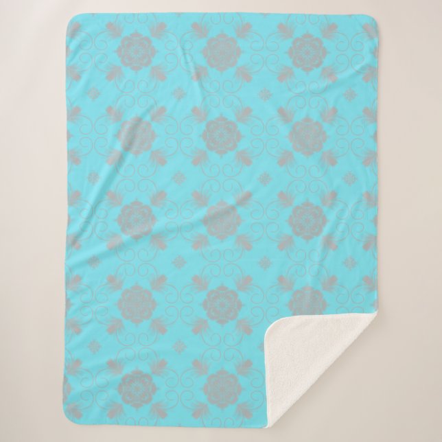 Flora Royale Floral Art Blanket (Front)