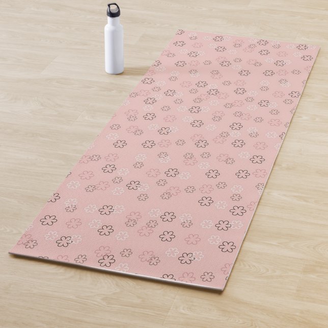 Flora Yoga Mat: Mat for Yoga in Fitness (In Situ)