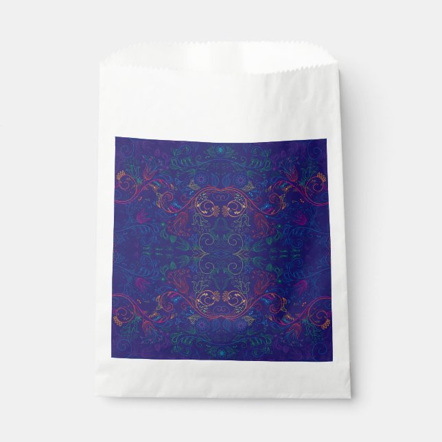 Floradore - Blue Favour Bags (Front)