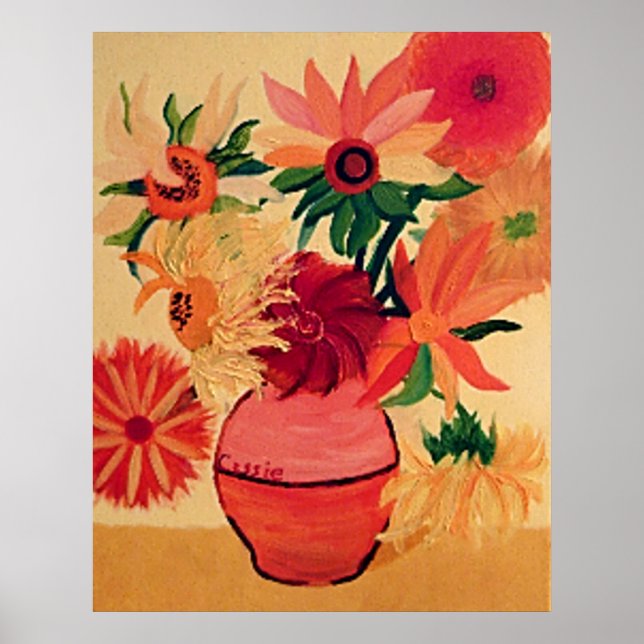 Floral 06` poster (Front)