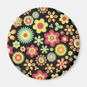 Floral 100113 magnet