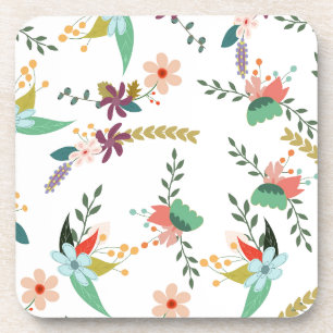 Floral 10 coaster