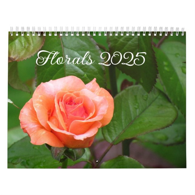 Floral 2025 Calendar (Cover)