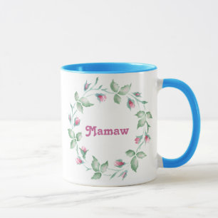 Floral 3 Mamaw Mug
