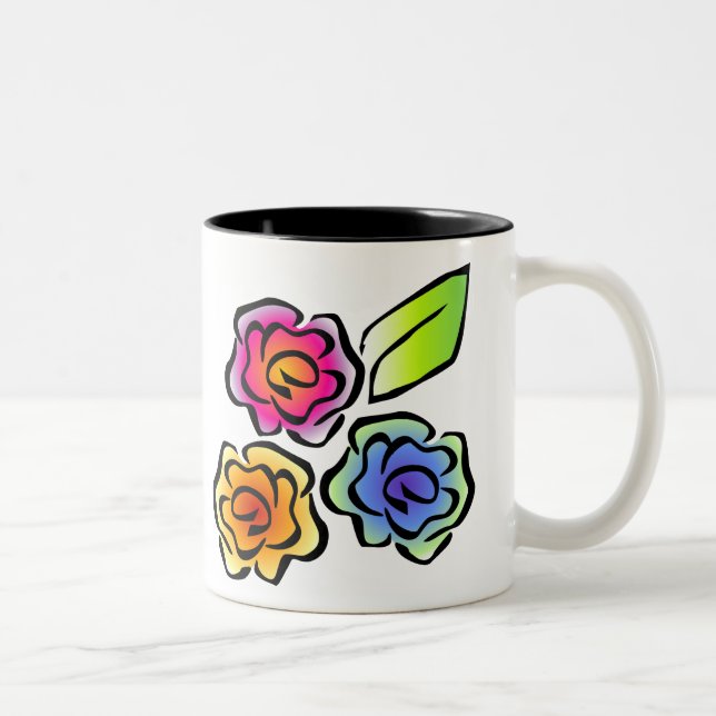Floral 3 Mug (Right)