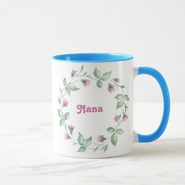 Floral 3 Nana Mug (Right)