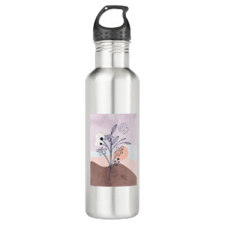 floral 710 ml water bottle