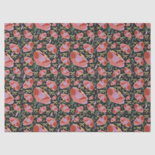 Floral Abstract Art Design – Modern Colorful Patte Tissue Paper