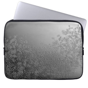 Floral abstract. laptop sleeve