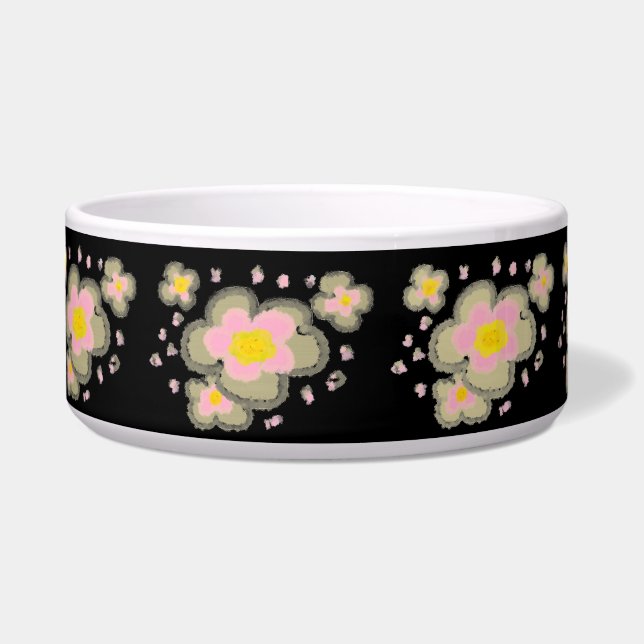 FLORAL Abstract (pink/black) (Front)
