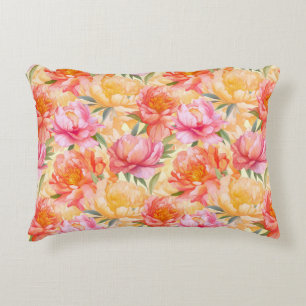 Floral Accent Pillow