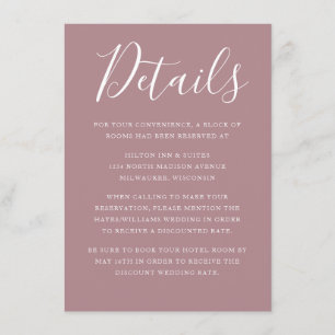 floral adoration enclosure card