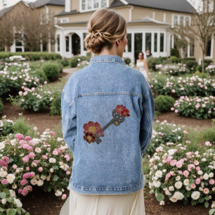 Floral Alchemy Denim Jacket