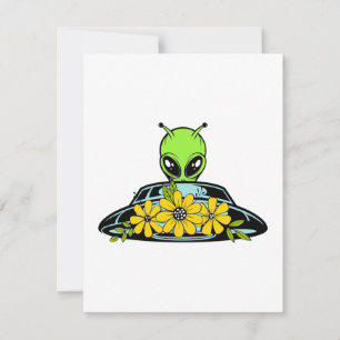 Floral Alien Spaceship 