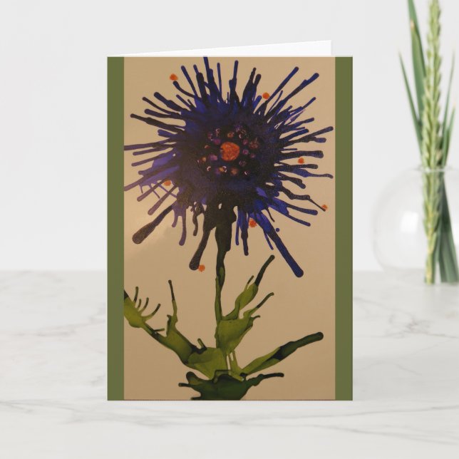 Floral All Occasion Greeting Card (Front)