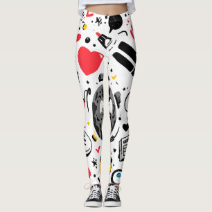 Floral All-Over Print Leggings