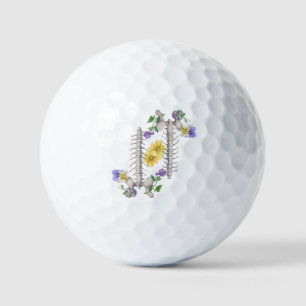 Floral Anatomy - Vertebrae, Hip Bone Golf Balls
