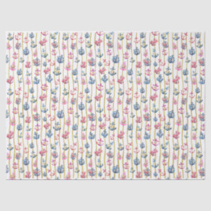 Floral Anchor Tissue Paper