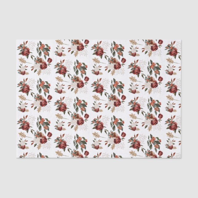 Floral and Botanical Tissue Paper  (Front)