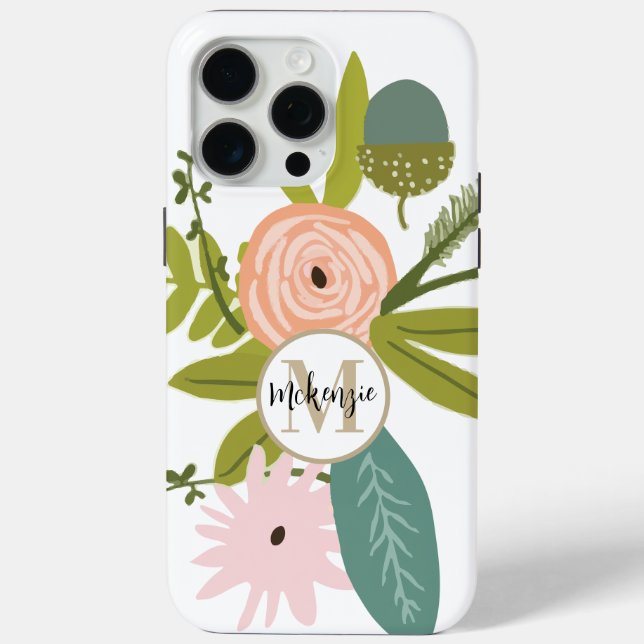 Floral and Fauna Case-Mate iPhone Case (Back)